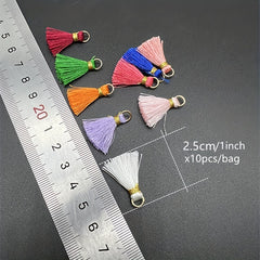 10pcs 25mm Leather Tassels Fringe Trim Sewing Curtains Accessories DIY