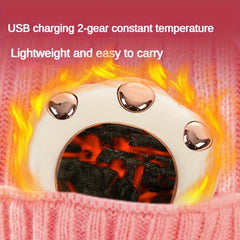Mini Heater 1200mAh Night Light Wireless Portable Hand Warmer
