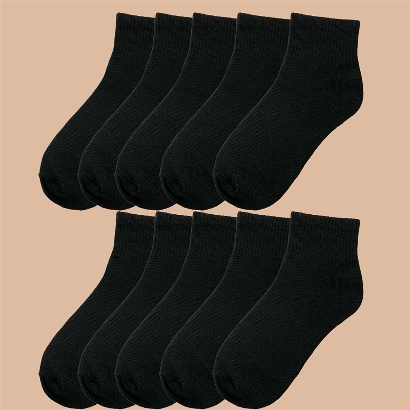 10 Pairs Women's Sporty Ankle Socks