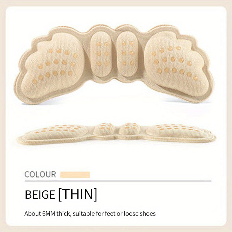 Wing Shape Women Insoles Anti-wear Heel Protector