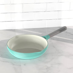 Non Stick Wok with Lid 9.45in - Perfect for Cooking - Durable and Easy to Clean