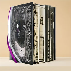 Moonlit Gothic Hardcover Diary - Waiting for Night Reading