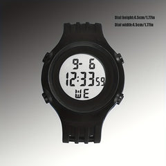 College Style Sports Watch, Waterproof, Luminous Display