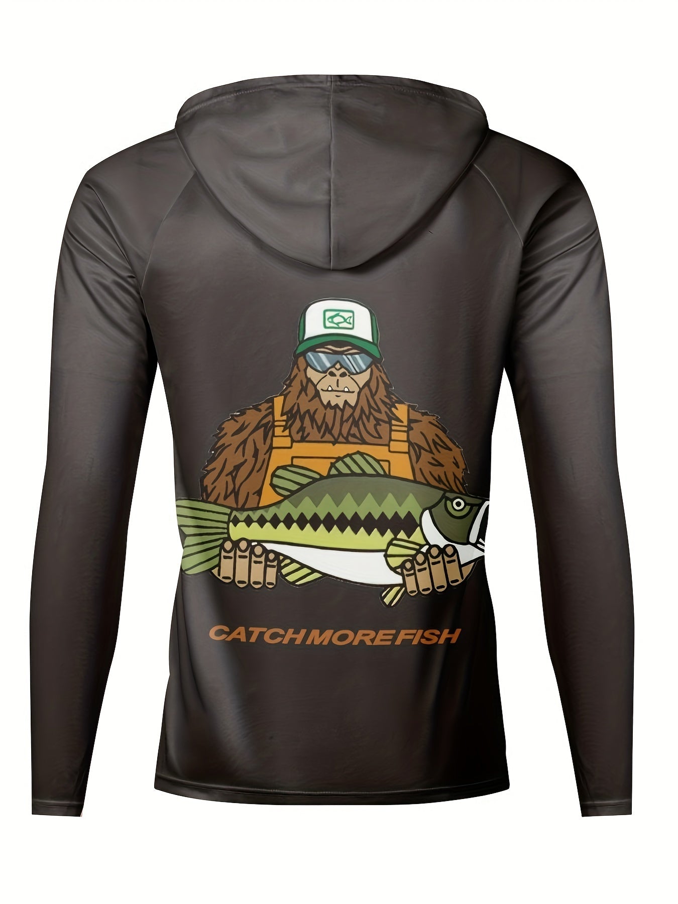 Men's UPF 50 Sun Protection Hoodie Long Sleeve Quick Dry Top