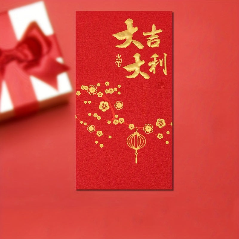 10pcs Red Envelopes for Wedding Engagement Year's Celebration