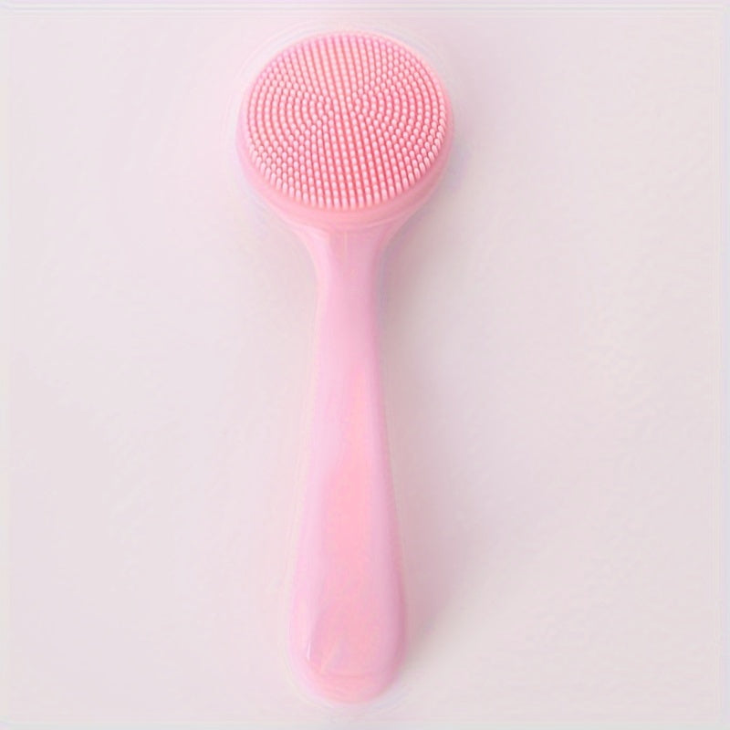 2pcs Skin Massage Brush Facial Exfoliating Tool For Deep Cleaning