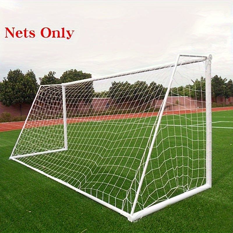 Standard Soccer Net Hand knitted Polyester Soccer Net For Sports Match Training
