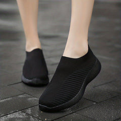 Women's Mesh Socks Shoes Slip On Walking Shoes