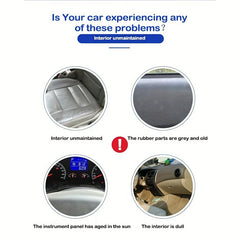 Car Interior Plastic Parts Refurbisher Varnish Coating Restoration Cleaner