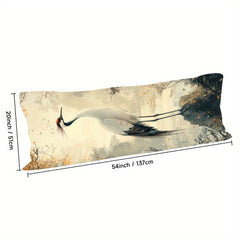 Chinese Crane Fantasy Theme Pillow Cover 45x45