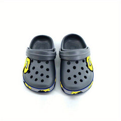 Kids Clogs Garden Shoes With Charms Lightweight Non-slip Beach Shoes