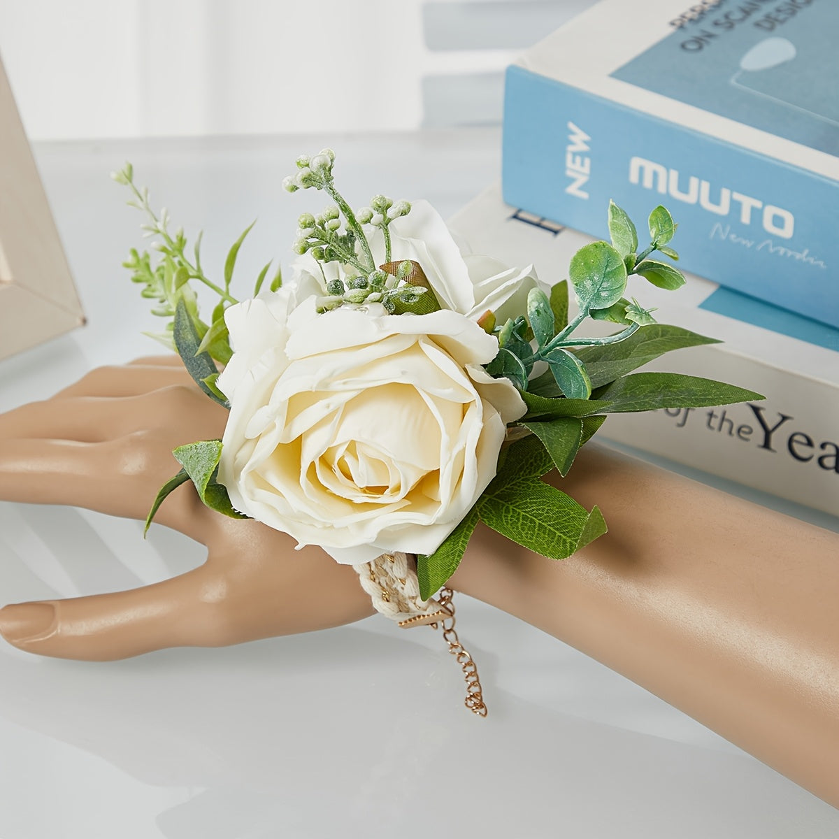 Bridal Rose Bouquet for Wedding Party Decoration