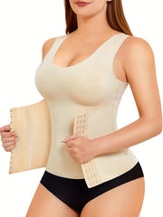 4-in-1 Shapewear Bra Waist Trainer Corset Vest Tummy Control Body Shaper