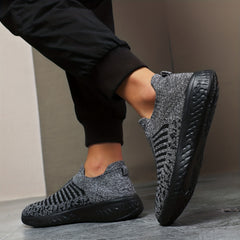 Men's Slip on Sneakers Lightweight Breathable Walking Shoes