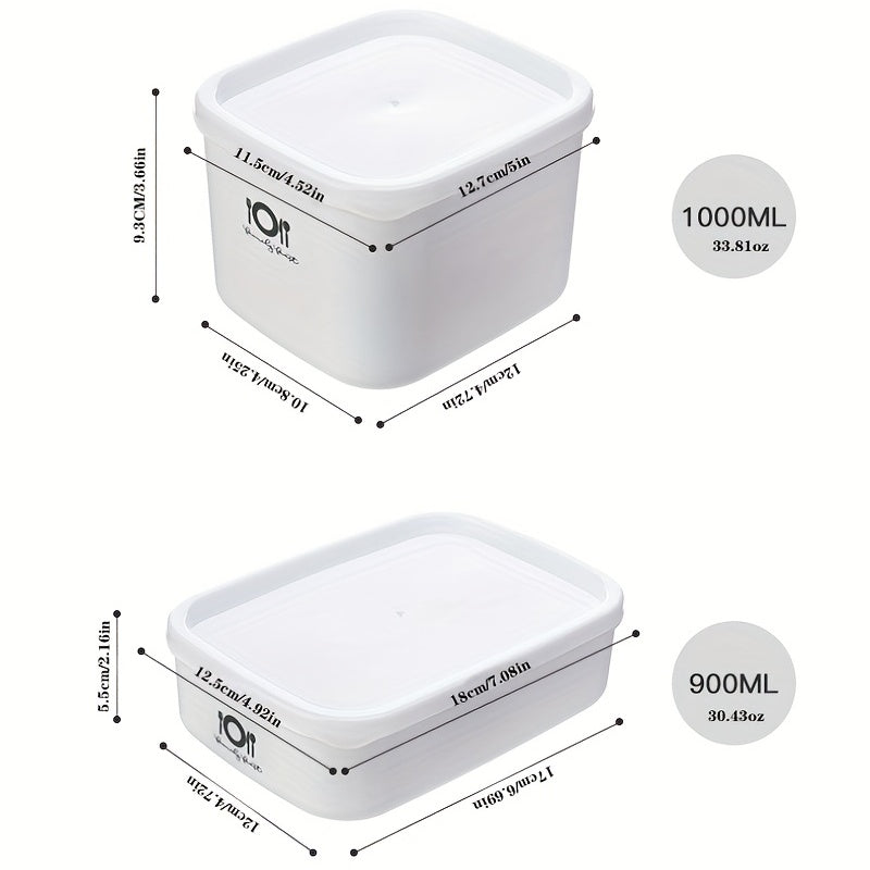 1pc Refrigerator Fresh-keeping Box Freezer Storage Box
