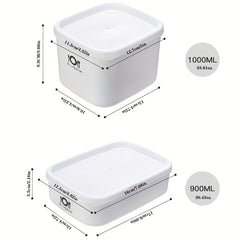 1pc Refrigerator Fresh-keeping Box Freezer Storage Box
