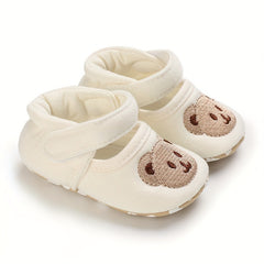 Cute Baby Girls' Cozy Boots for Indoor Winter Walking