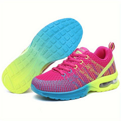 High Impact Casual Sneakers Knitting Air Cushion Running Shoes