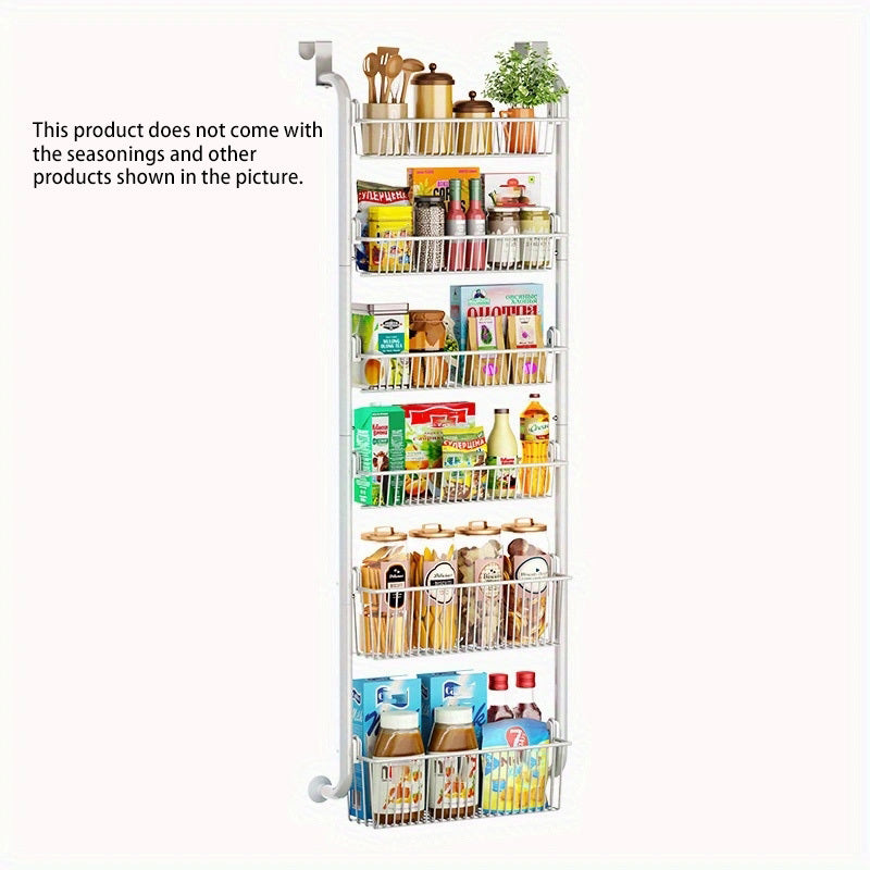 Over The Door Spice Rack Organizer - Kitchen Storage