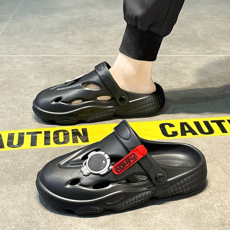 Astronaut Charm Unisex Clogs - Non Slip Casual Slides