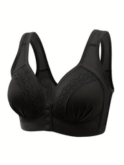 2 Pack Plus Size Lace Wireless Comfort Bra Set
