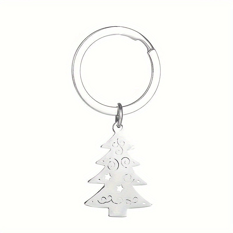 1pc Christmas Tree Keychain Bag Backpack Pendant Gift