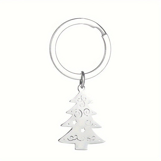 1pc Christmas Tree Keychain Bag Backpack Pendant Gift