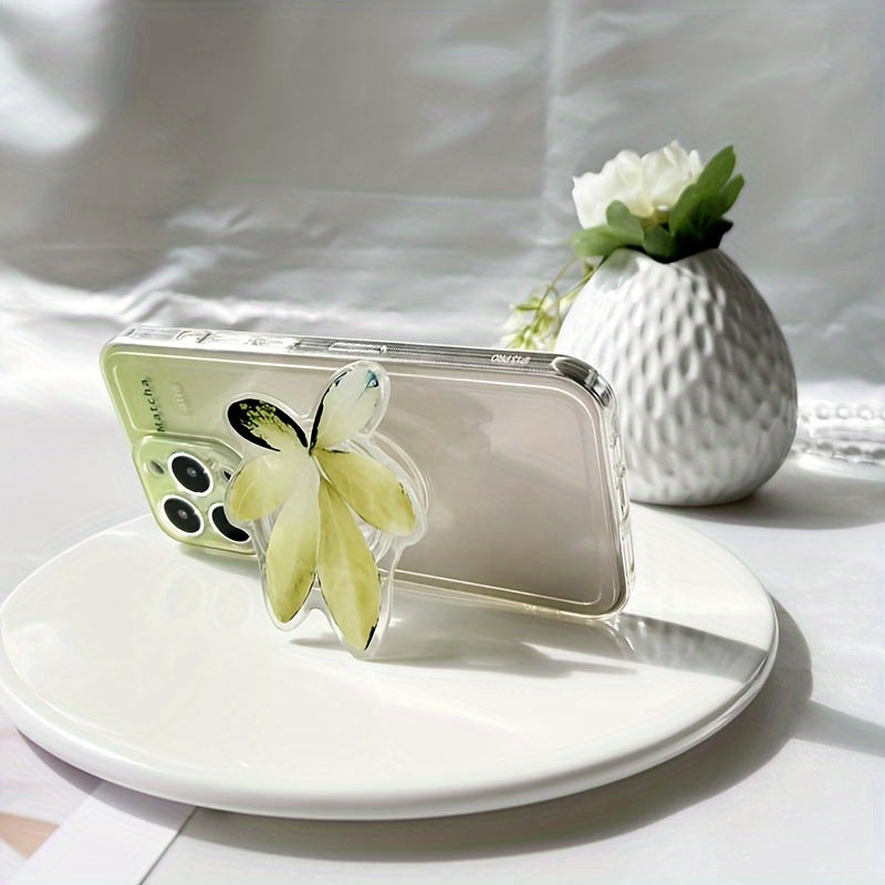 Acrylic Leaf Folding Mobile Phone Bracket Grip