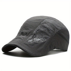 Polyester Quick-drying Dragon Print Baseball Cap Sun Protection Hat