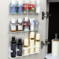 Cuttable Interlocking Spice Rack Self Adhesive Organizer