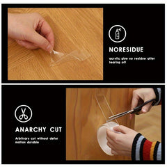 Nano Tape Double Sided Tape Transparent Reusable Washable Strong Adhesive Gel