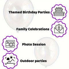50pcs Transparent Latex Balloons 30 48 Cm Helium Balloons for Birthday Wedding