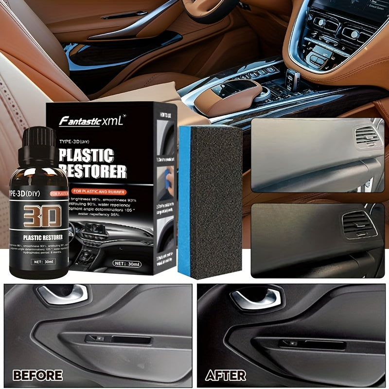 Car Plastic Crystal Plating Dashboard Wax Repair Agent