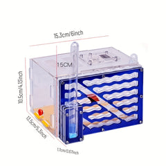 Acrylic Ant Farm Terrarium with Moisturizing System DIY Eco Castle Ant Nest Habi