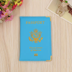 Mini Passport Holder Protective Cover Travel Document Wallets