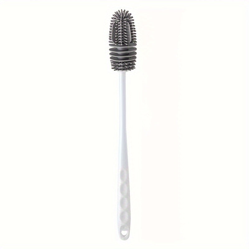 Long Handle Silicone Brush for Thoroughly Cleaning Cups