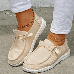 Women's Slip-On Casual Sneakers Breathable Low Top Comfortable Walking Shoes