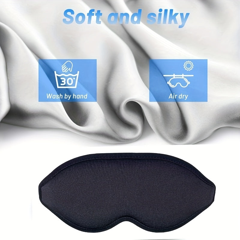 3D Contoured Sleep Eye Mask for Women & Men Comfort & Blackout