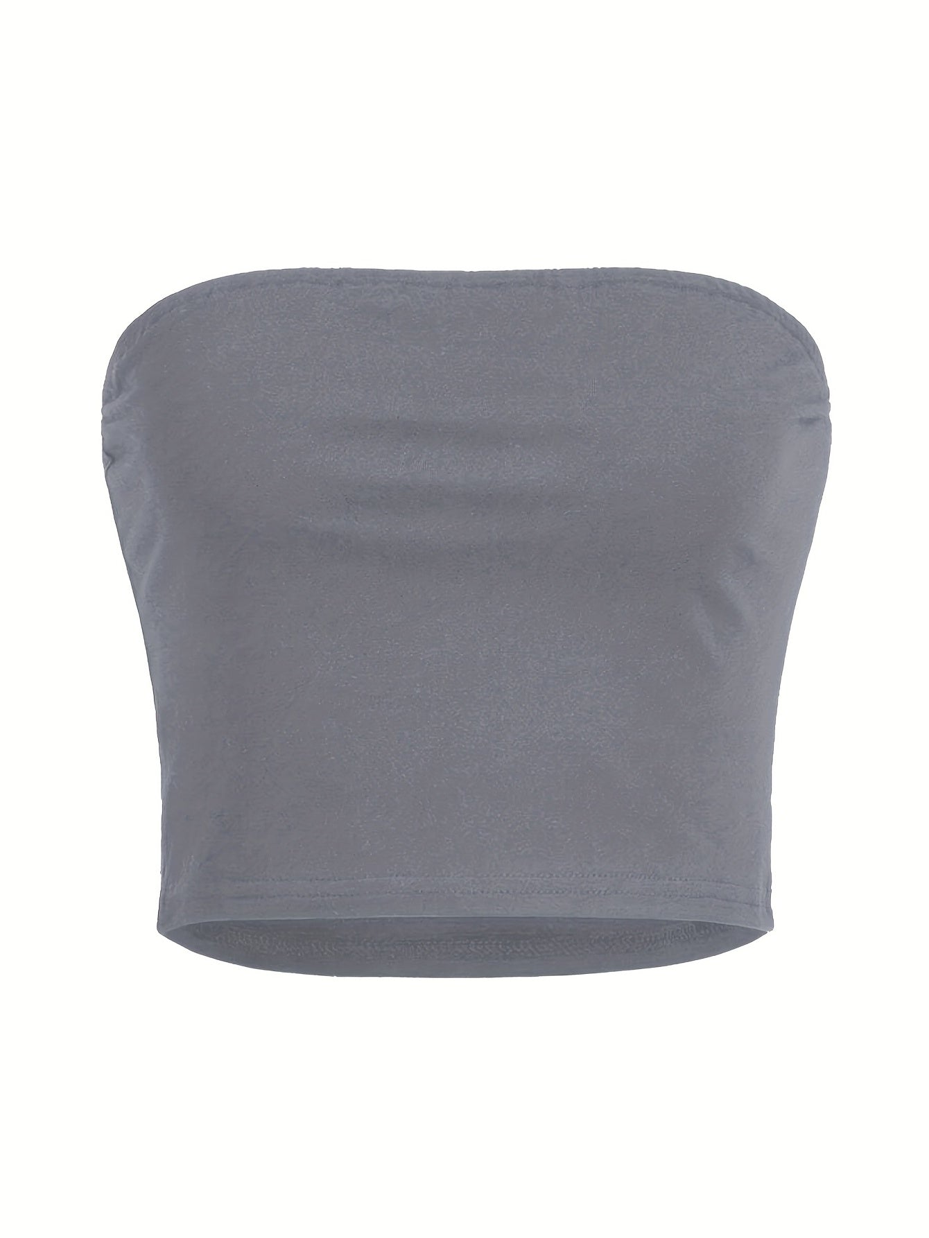3 Pack Solid Tube Top Sleeveless Summer Casual Women's Clothing