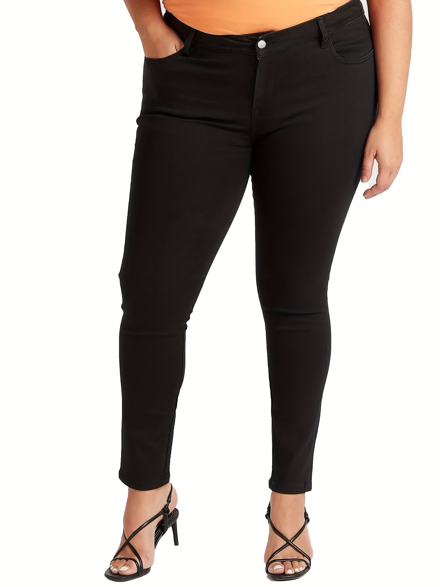 High Rise Slim Fit Jeans