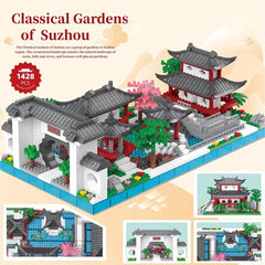 Suzhou Gardens Building Blocks Set - Chinese Architecture Model Gift