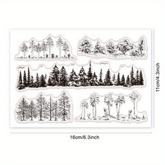 Silicone Clear Stamps for DIY Scrapbooking Cards Making