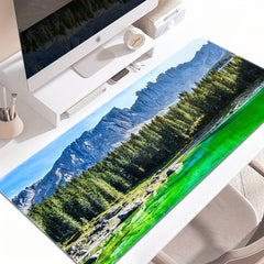 Large Nature Landscape Mouse Pad Non-slip Office Desk Pad