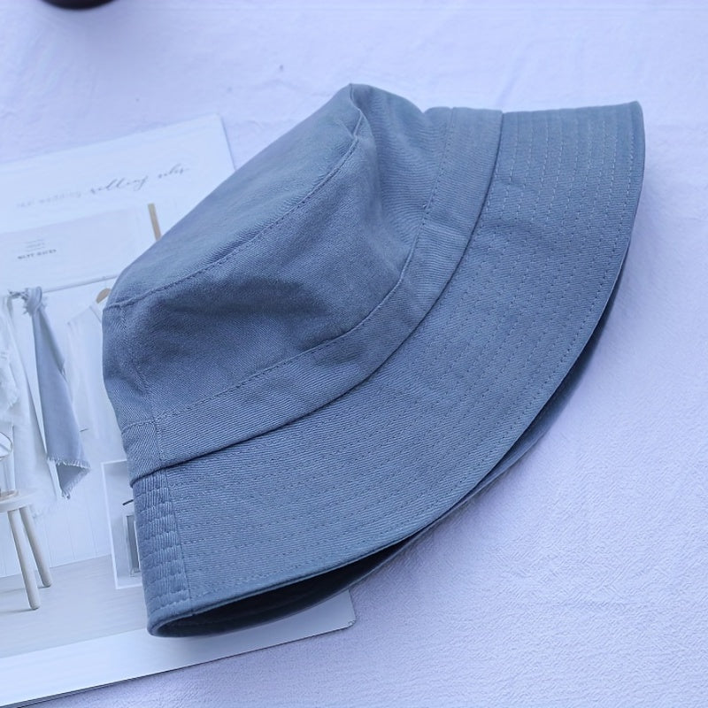 Unisex Reversible Bucket Hat for Sun Protection