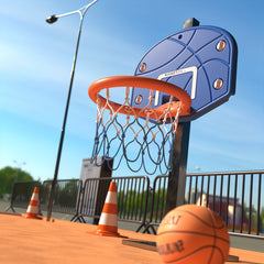 Children's Basketball Stand Hoop Shooting Rack Indoor Sports Toys