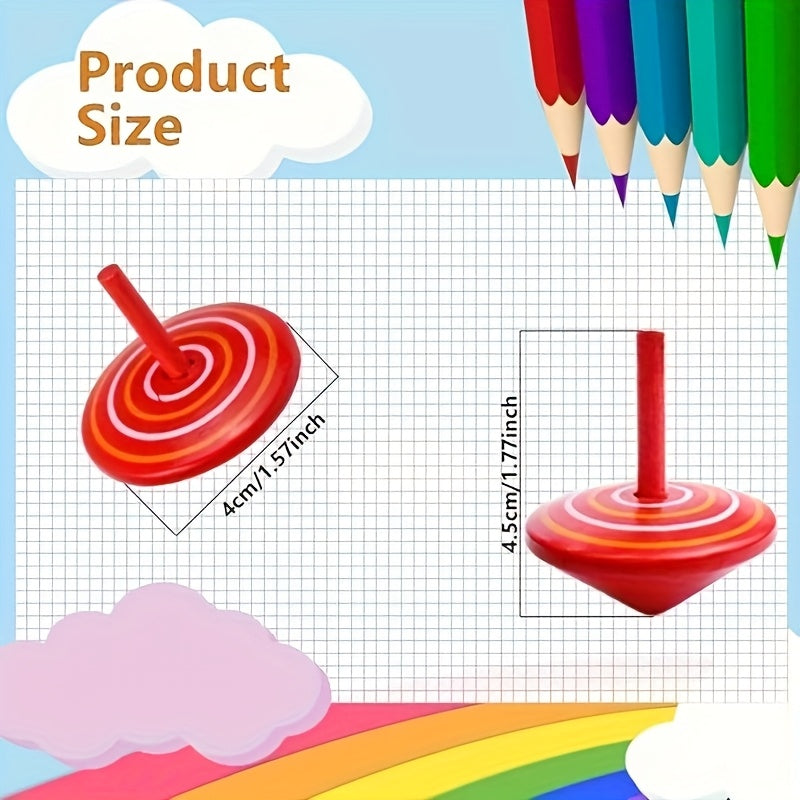 Colorful Gyroscopes Fun Toys for Party Bags