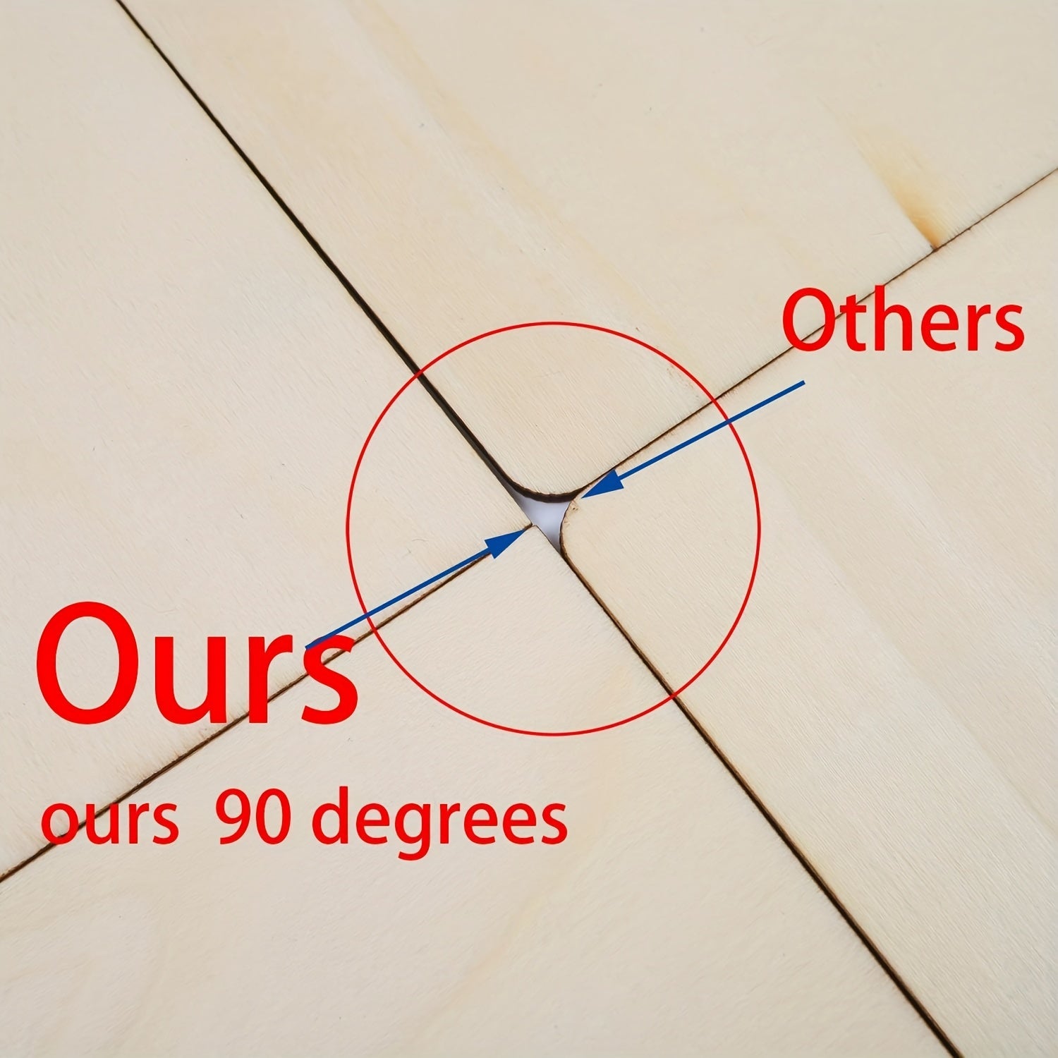 50pcs 5x7 2x3inch Blank Wood Chips for DIY Art Craft Projects