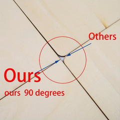 50pcs 5x7 2x3inch Blank Wood Chips for DIY Art Craft Projects