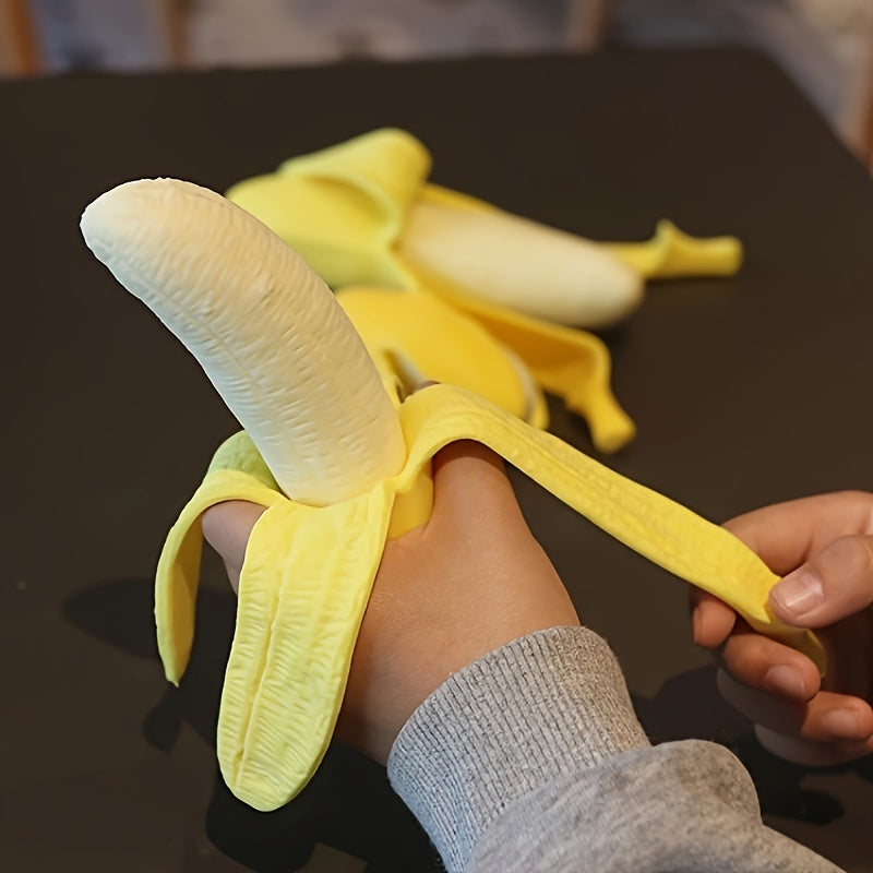 Banana Squeezing Joy Release Toy Kids Trick Decompress Fragrance