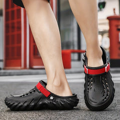 Men's Closed Toe Clogs Sandals Soft Sole Outdoor Walking Shoes